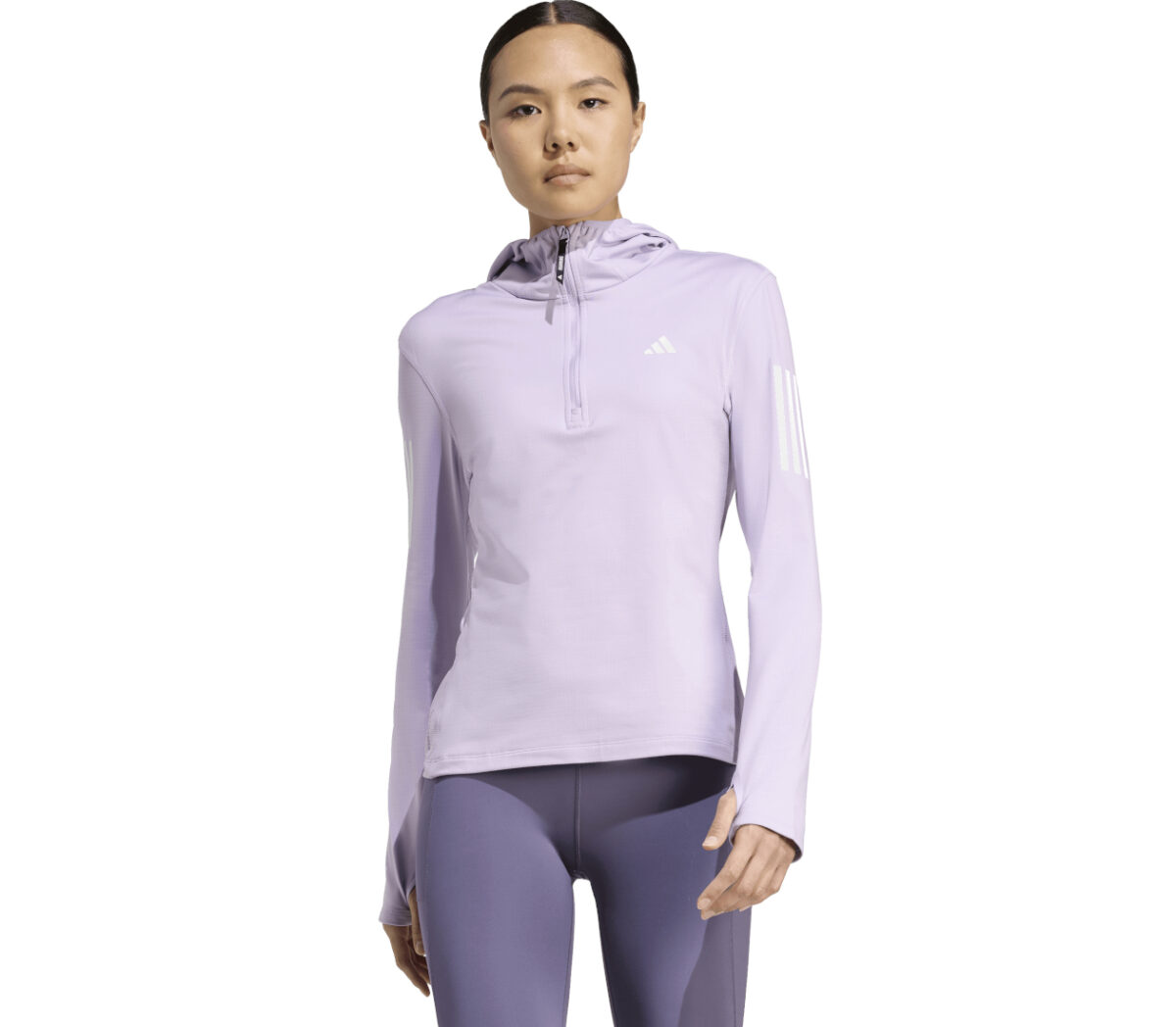 Felpa Adidas OTR B WIN HZ donna lilla