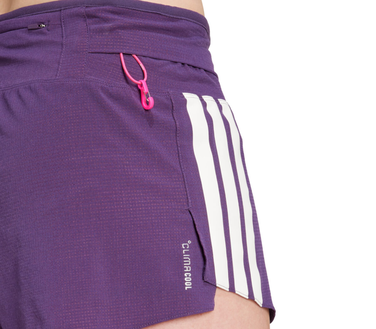 Dettaglio Pantaloncino Adidas Adizero Gel donna viola