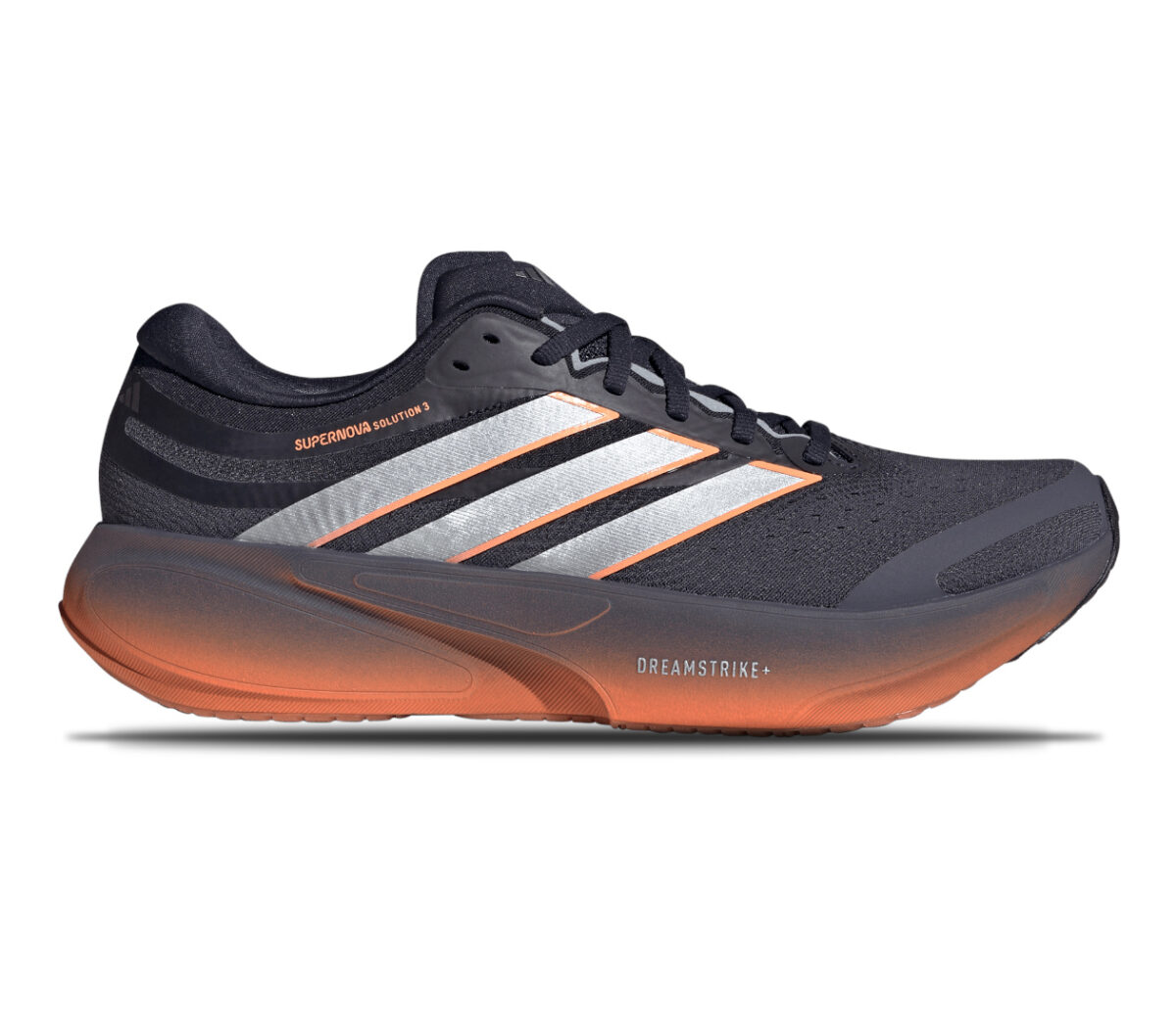 Scarpa Adidas Supernova Solution 3 uomo nera arancione