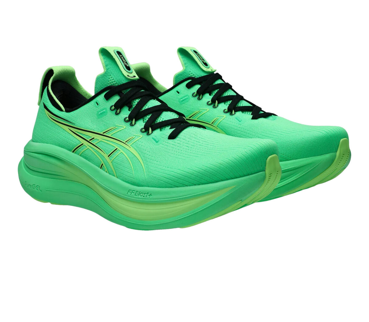 Coppia Scarpa Asics Gel-Nimbus 28 uomo Vital Green Illuminate Green