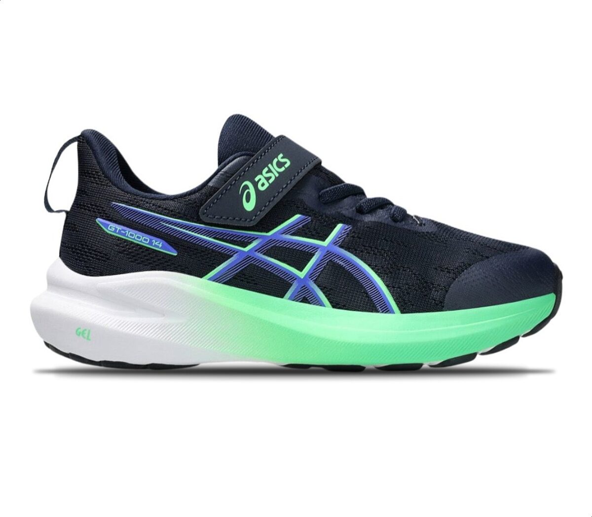 Scarpa Asics GT 1000 14 Ps junior Midnight Vital Green