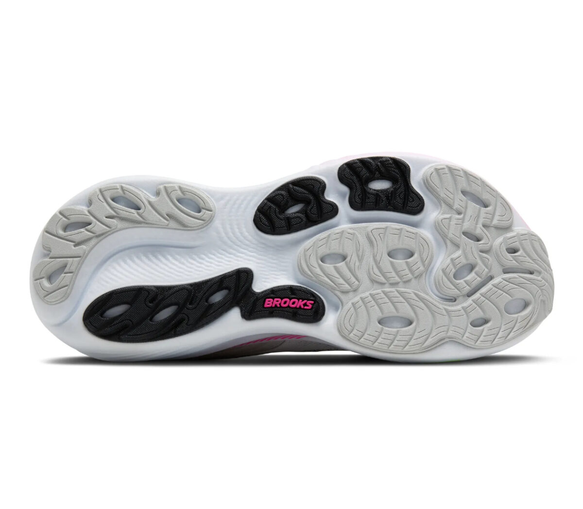 Suola Scarpa Brooks Adrenaline GTS 25 donna Ostrica Rosa Verde