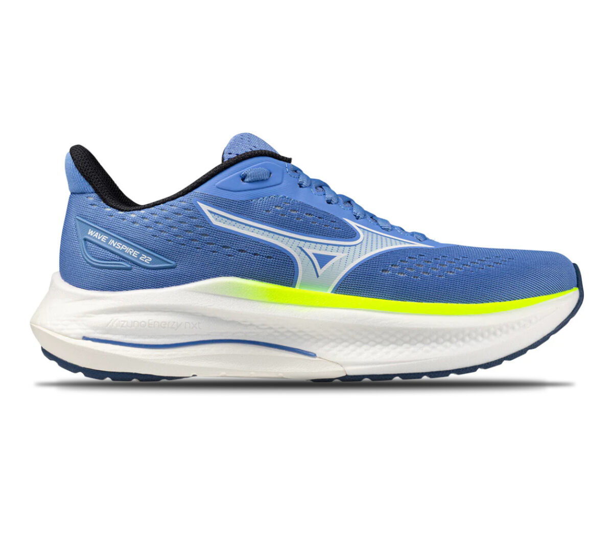Scarpa Mizuno Wave Inspire 22 donna blu gialla