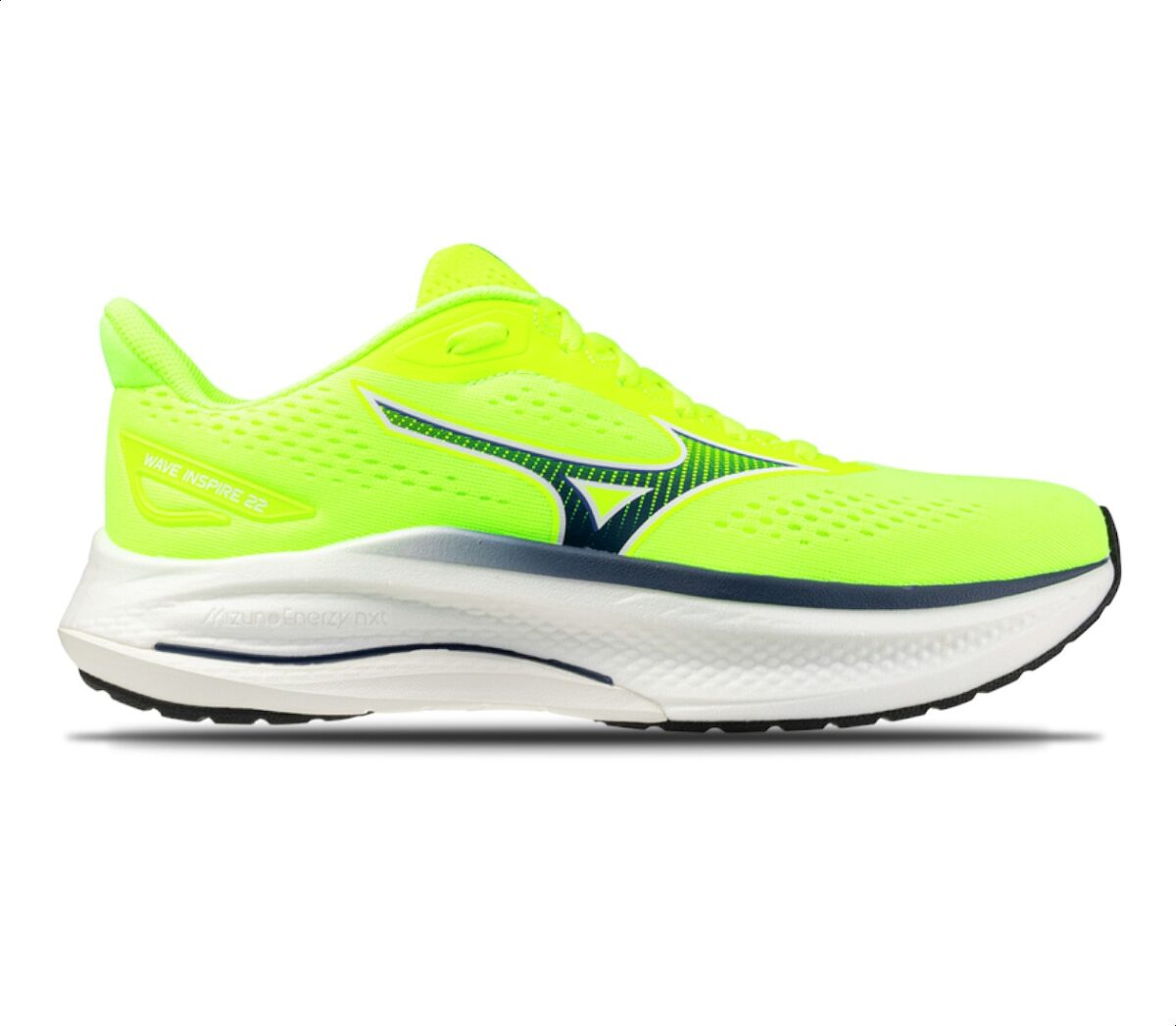 Scarpa Mizuno Wave Inspire 22 uomo gialla fluo