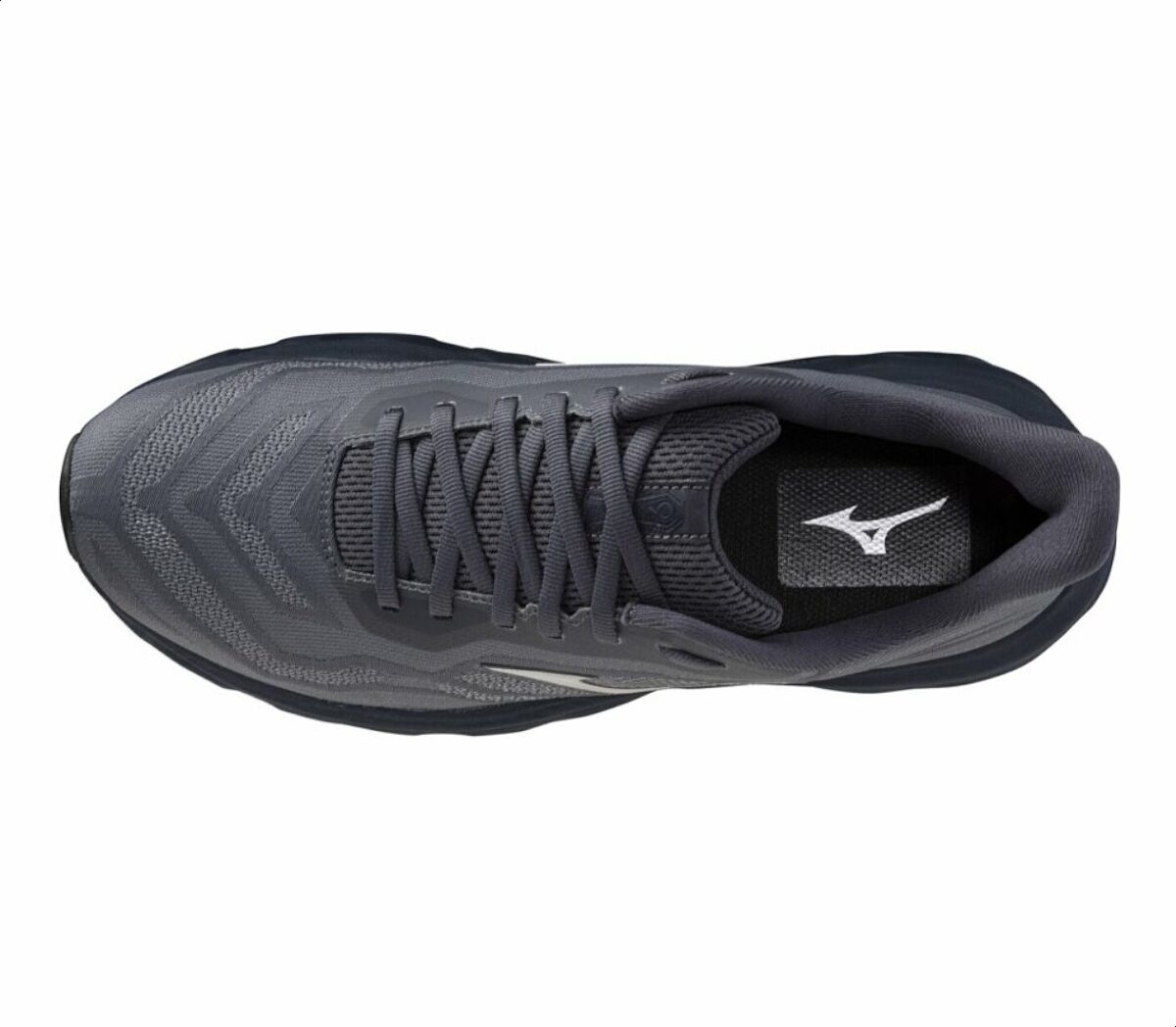 Tomaia Scarpa Mizuno Wave Horizon 9 uomo grigia nera