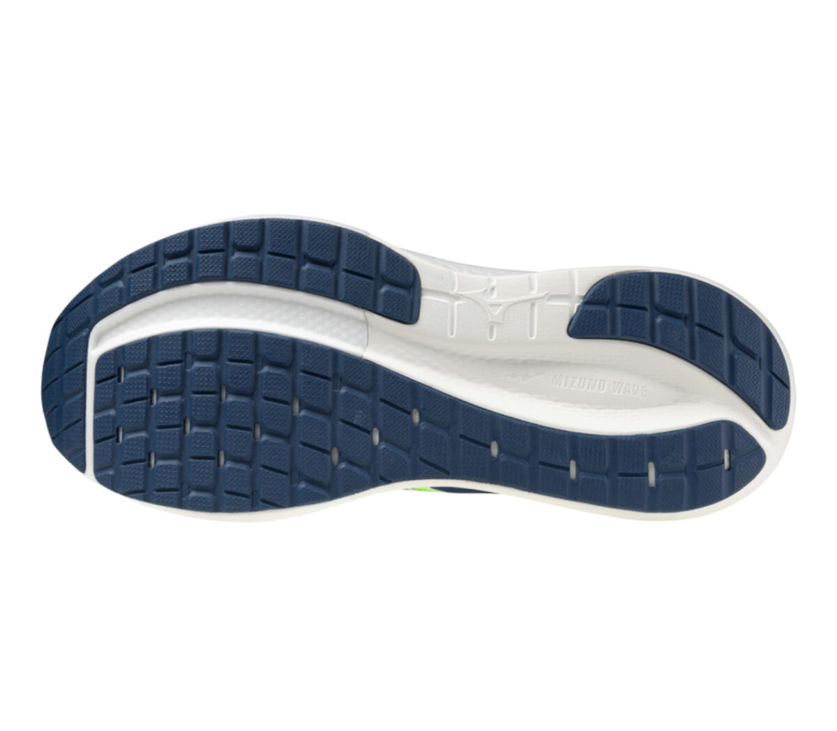 Suola Scarpa Mizuno Wave Inspire 22 uomo blu gialla