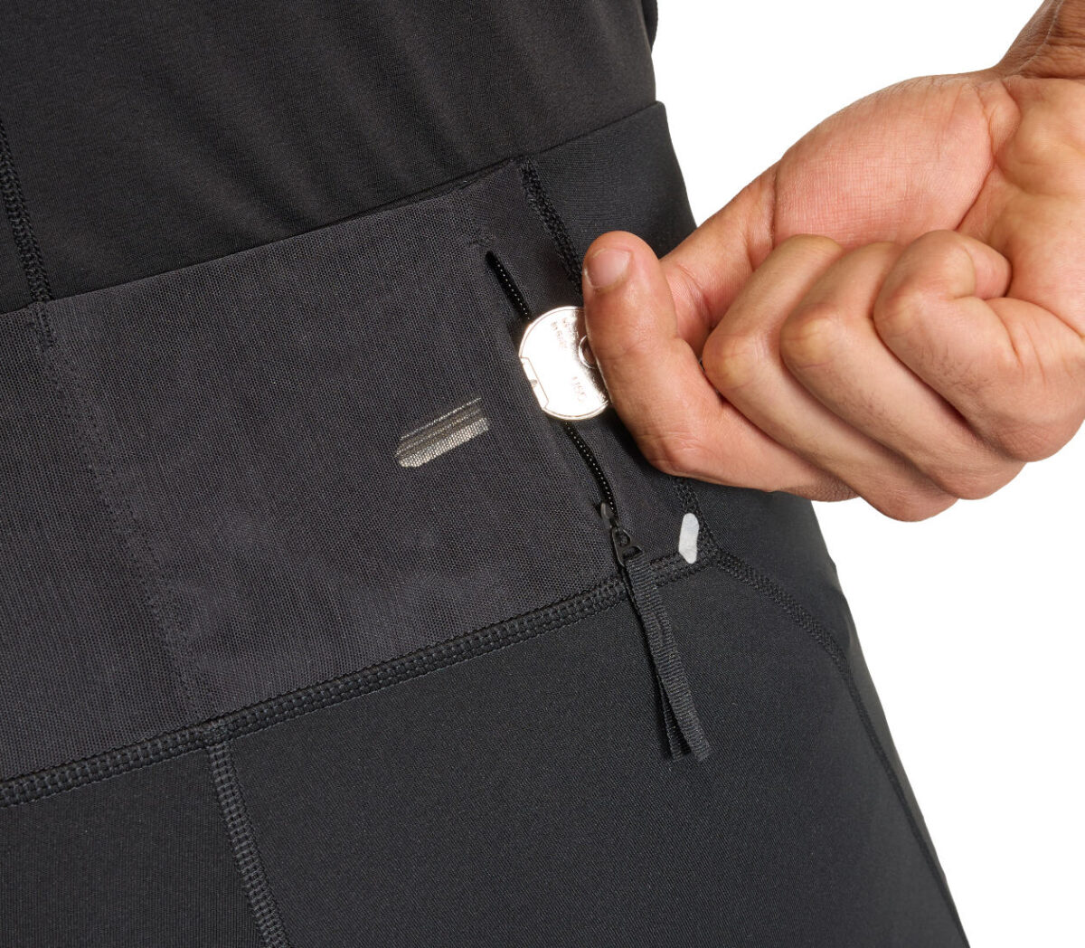 Dettaglio Leggings Adidas adi365 BIK uomo nero