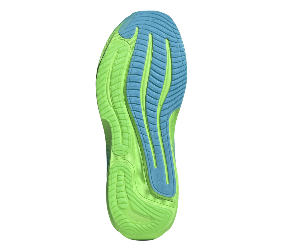 Suola Scarpa Adidas Supernova Rise 3 uomo Cloud White Silver Metallic Semi Blue Burst