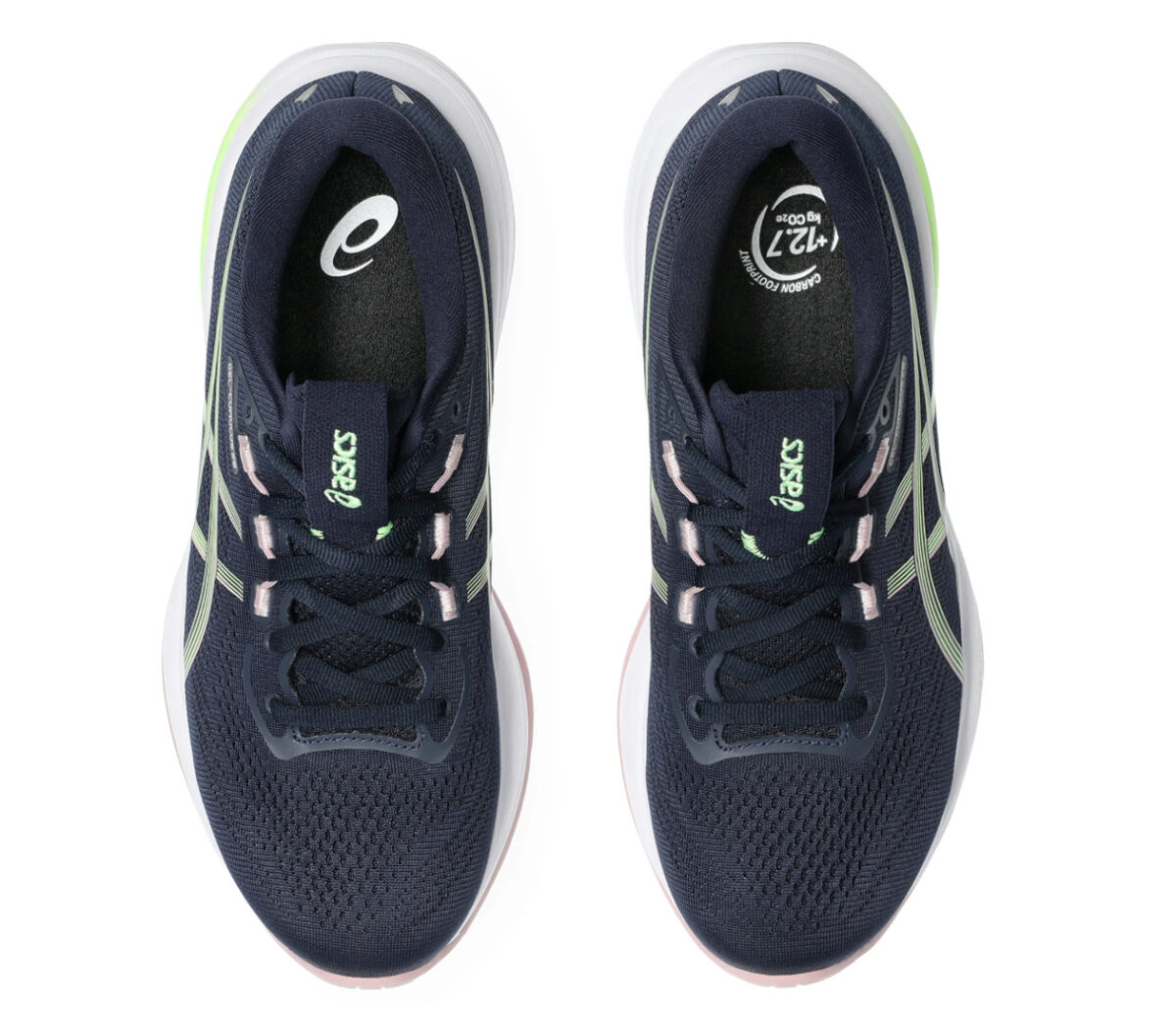 Tomaia Scarpa Asics Gel Cumulus 28 donna nera rosa