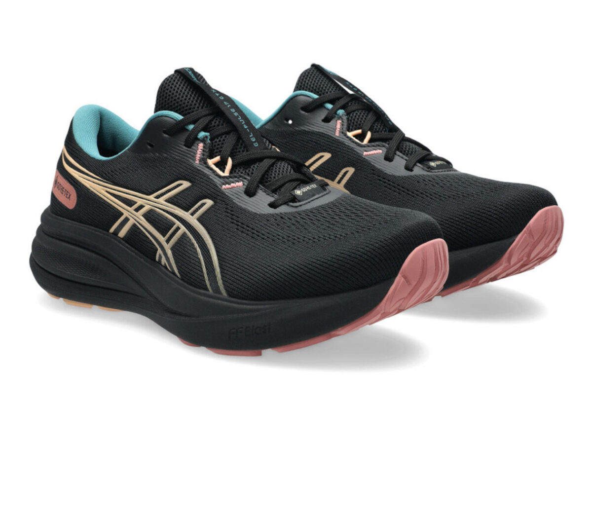 Coppia Scarpa Asics Gel Pulse 17 GTX donna Black Apricot Crush