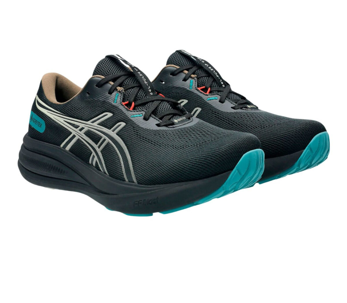 Coppia Scarpa Asics Gel Pulse 17 GTX uomo Black Light Dust