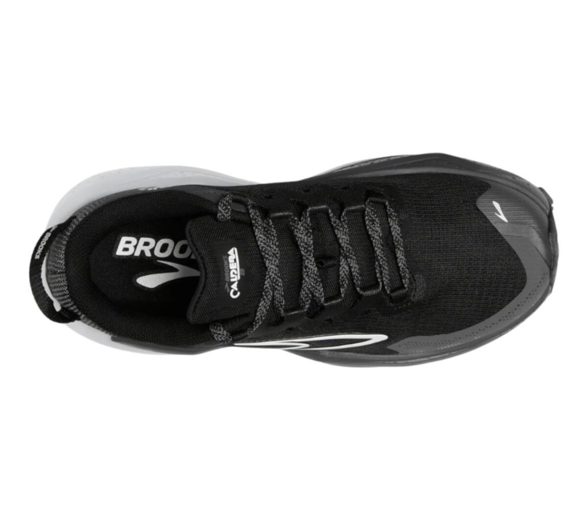 Tomaia Scarpa Brooks Caldera 8 donna bianca nera
