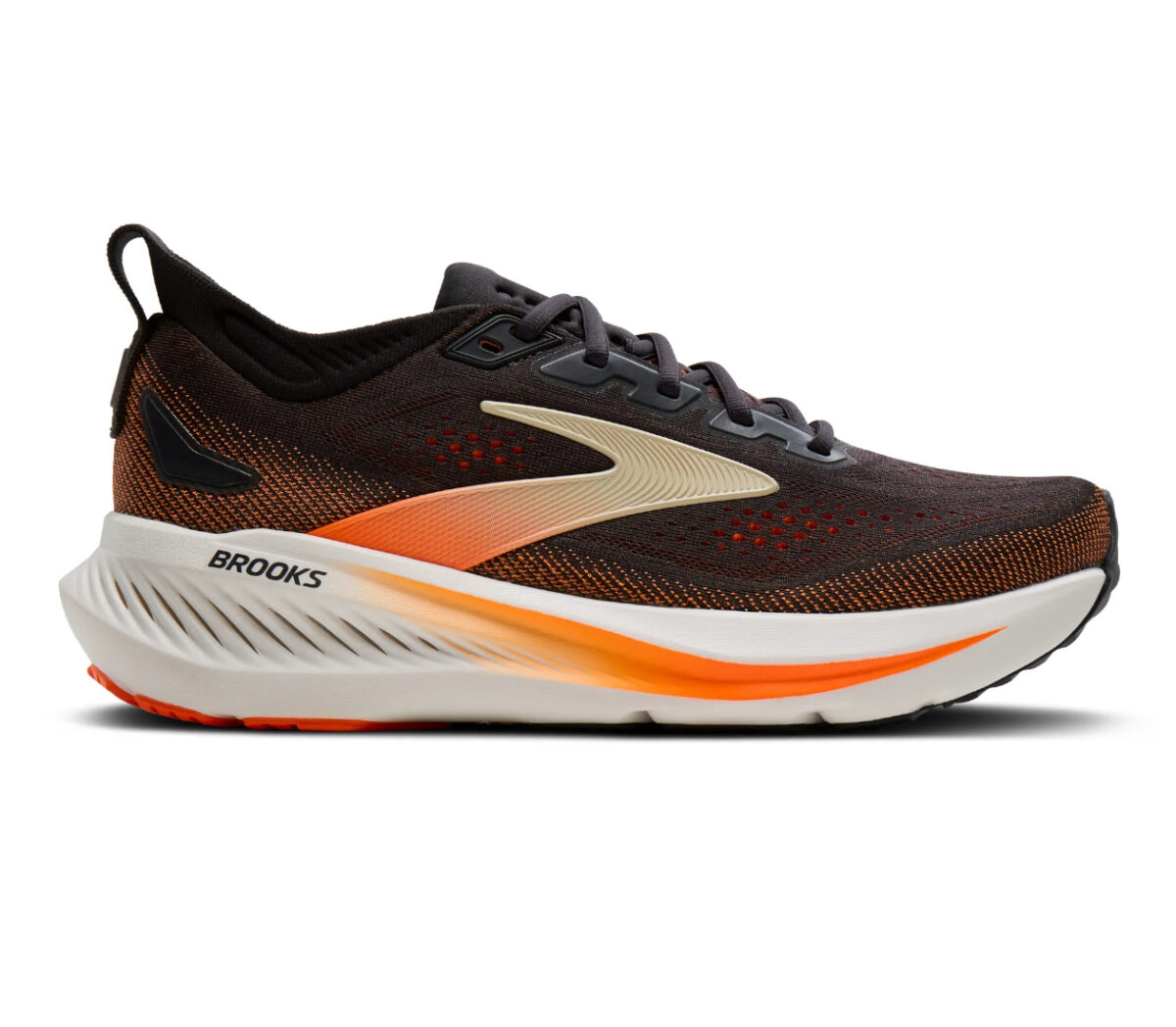 Scarpa Brooks Glycerin 23 uomo nera arancione