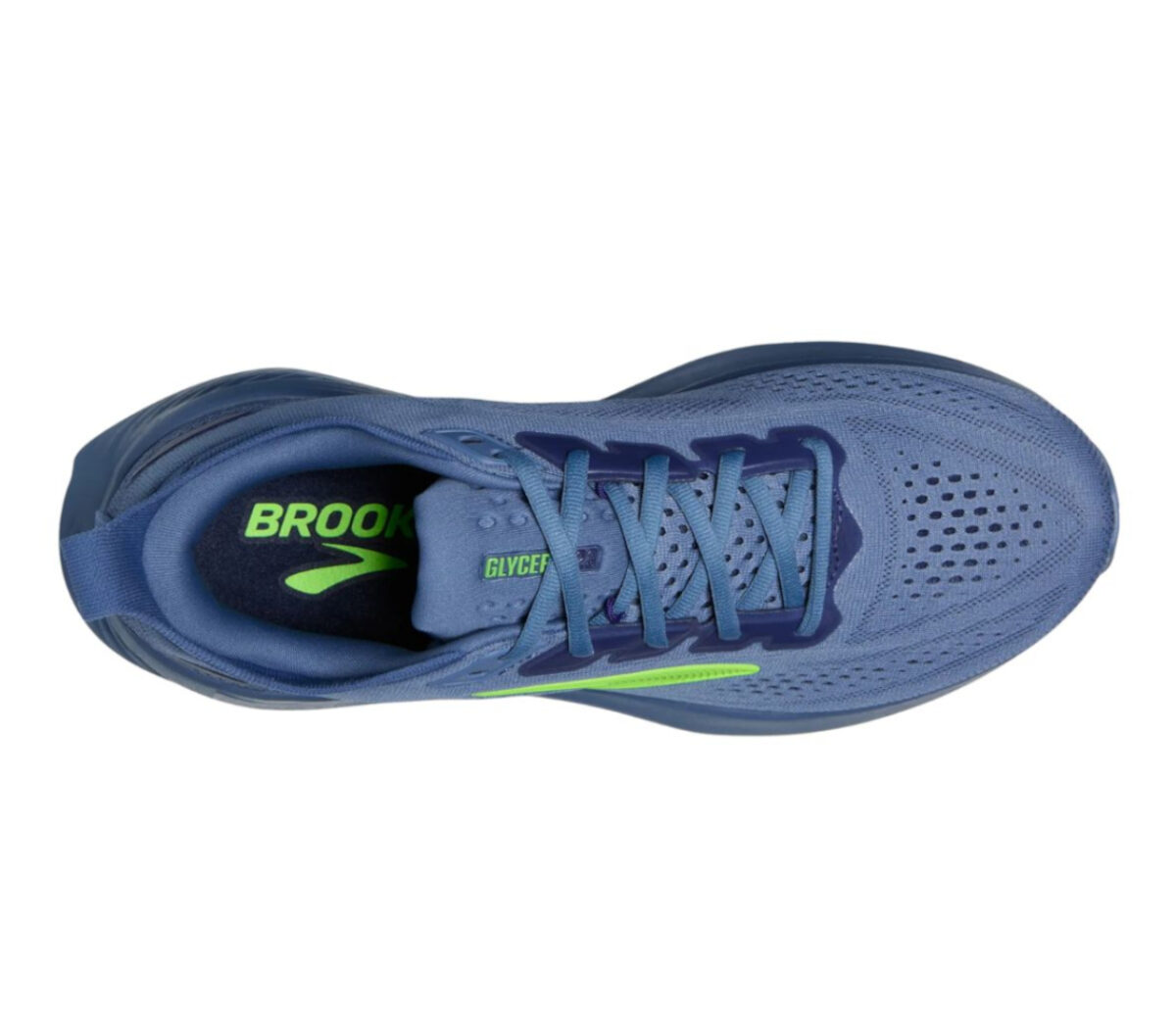 Tomaia Scarpa Brooks Glycerin 23 uomoblu verde
