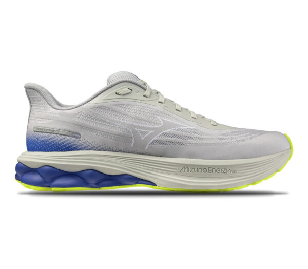 Scarpa Mizuno Wave Skyrise 7 uomo grigia gialla