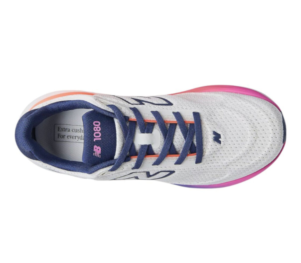 Tomaia Scarpa New Balance Fresh Foam X 1080 v15 donna GLINT BLUE con SILVER METALLIC e FAIRWEATHER BLUE