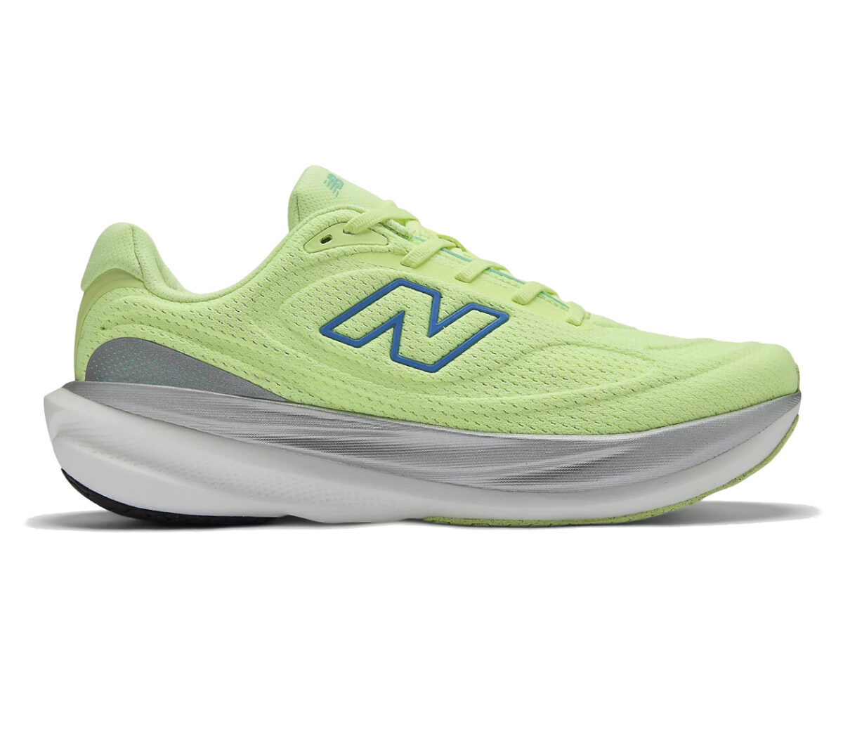 Scarpa New Balance Fresh Foam X 1080 v15 uomo GLINT BLUE con SILVER METALLIC e FAIRWEATHER BLUE