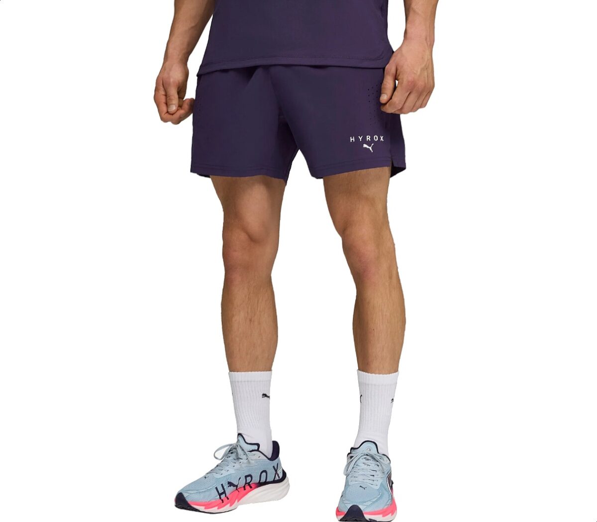 Pantaloncino Puma x Hyrox Dryelite 5” Short uomo viola