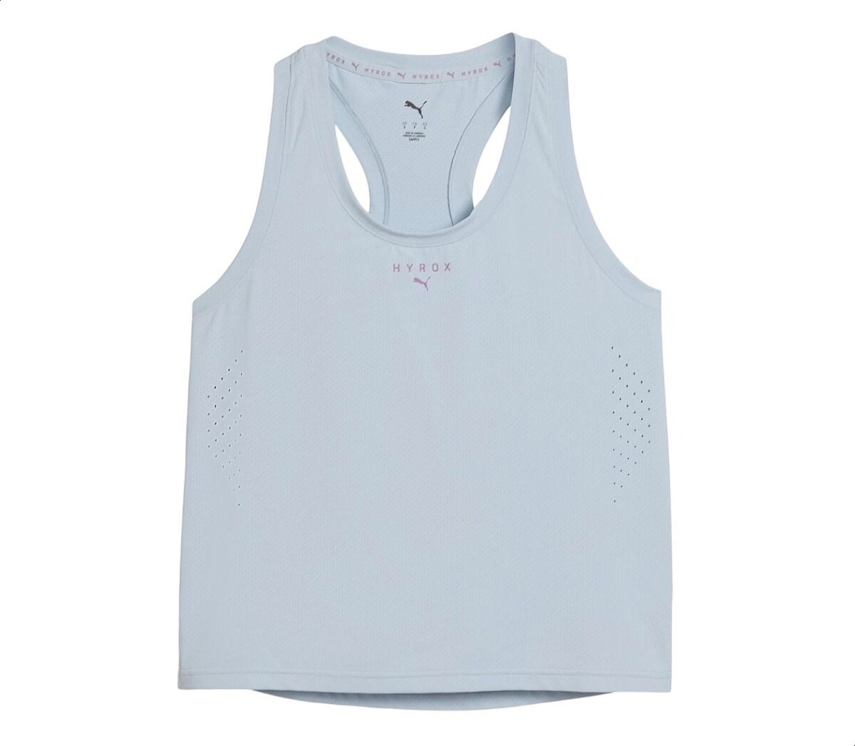 Canotta Puma x Hyrox Dryelite Tank donna celeste