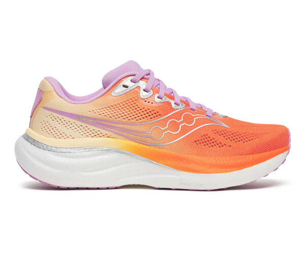 Scarpa Saucony Ride 19 donna arancione lilla