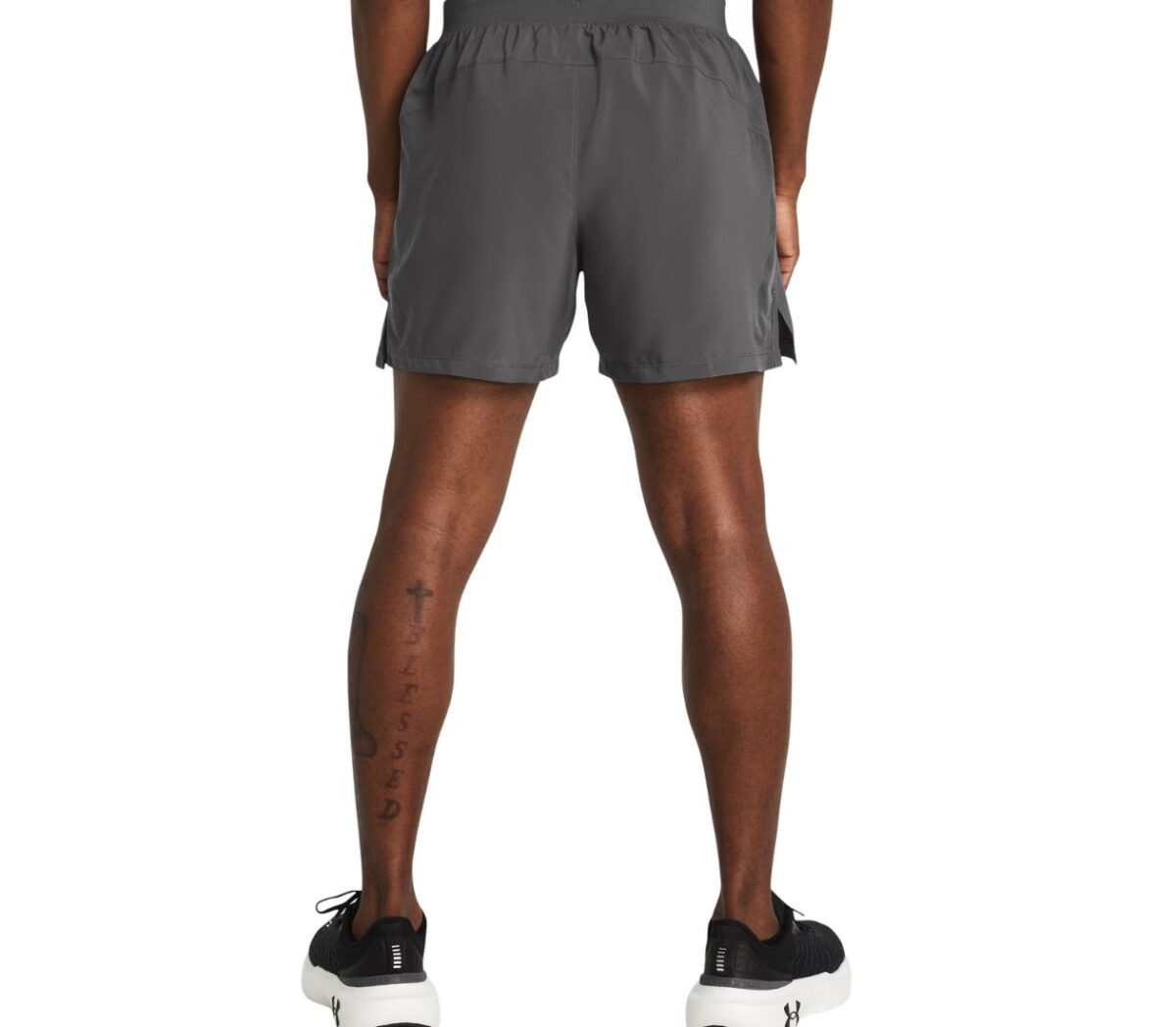 Dietro Pantaloncino Under Armour Launch 5” Short uomo grigio