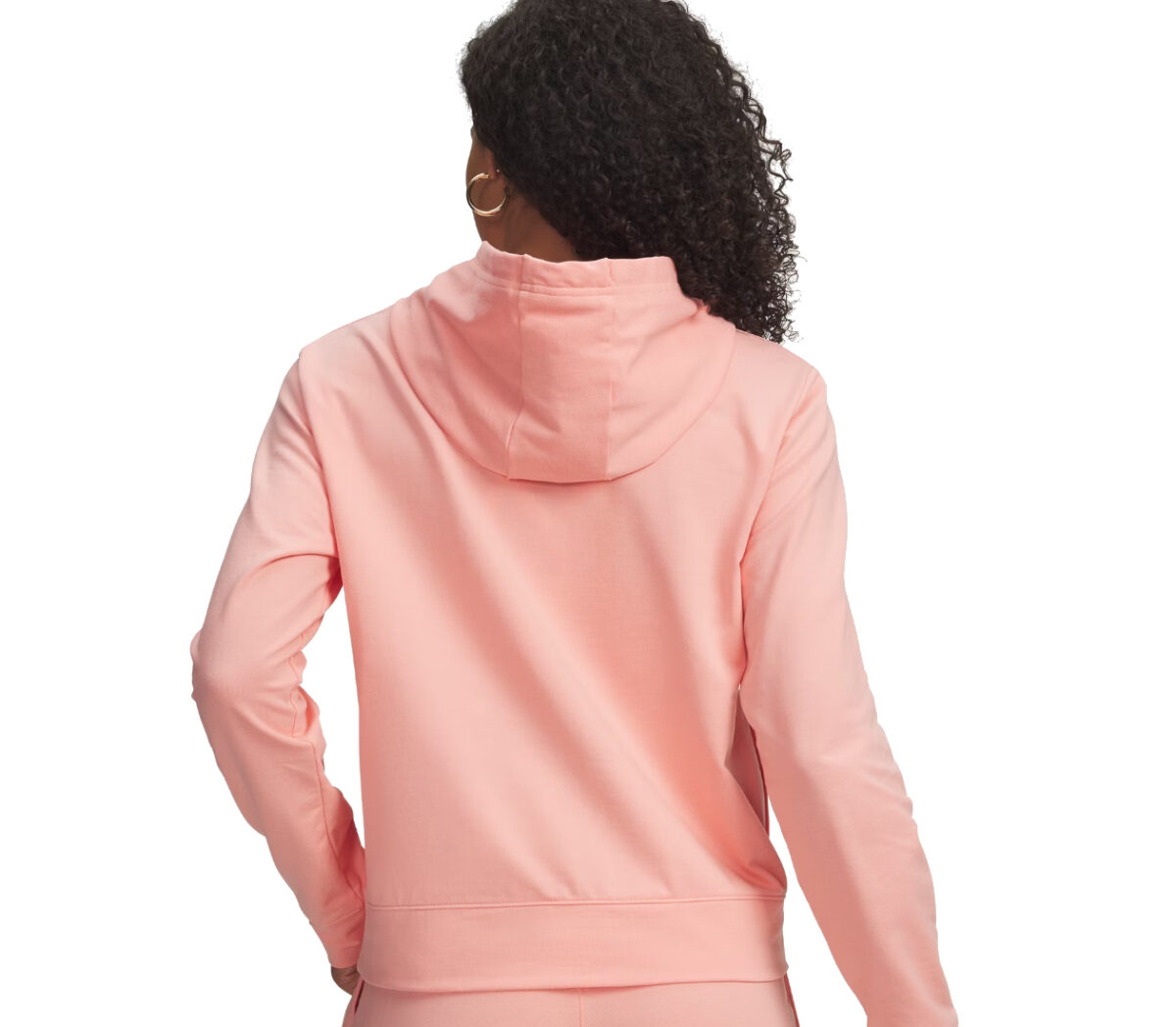 Dietro Felpa Under Armour Sport Terry Hoodie donna rosa