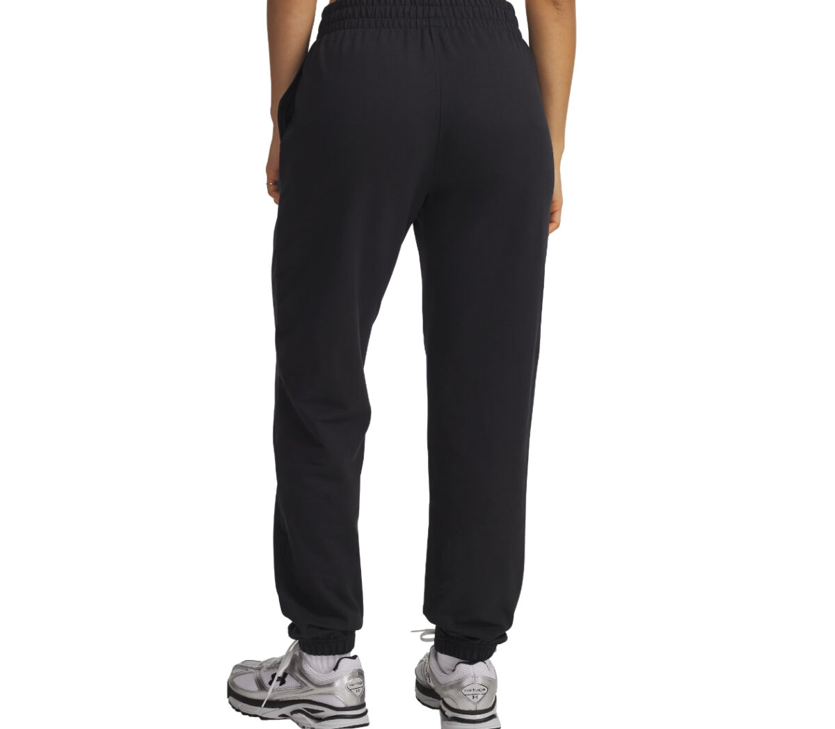 Dietro Pantalone Under Armour Sport Terry Jogger donna nero
