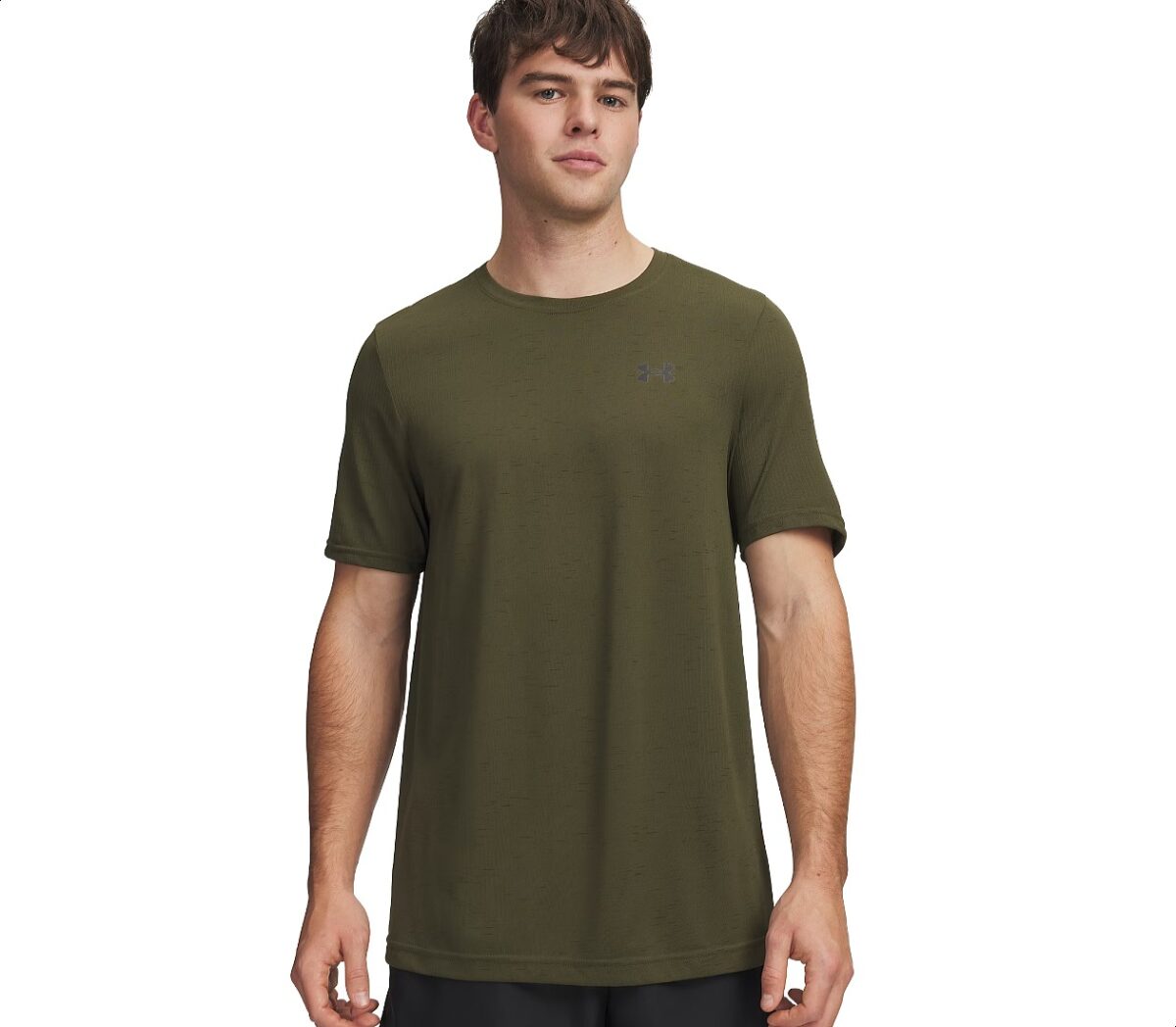 T-shirt Under Armour Vanish Seamless SS uomo Marine OD Green Black