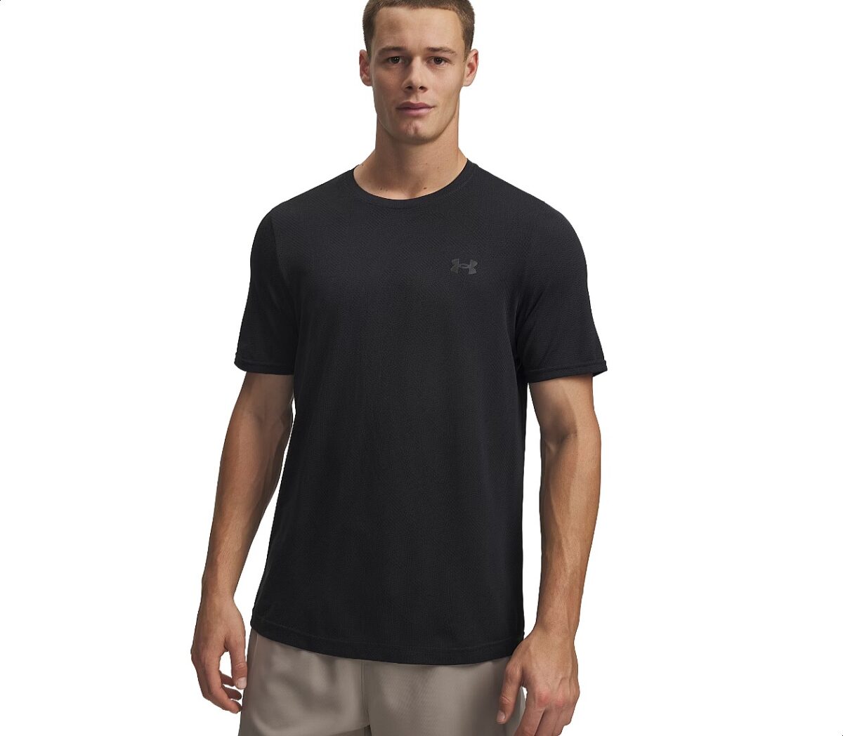 T-shirt Under Armour Vanish Seamless Novelty SS uomo nera