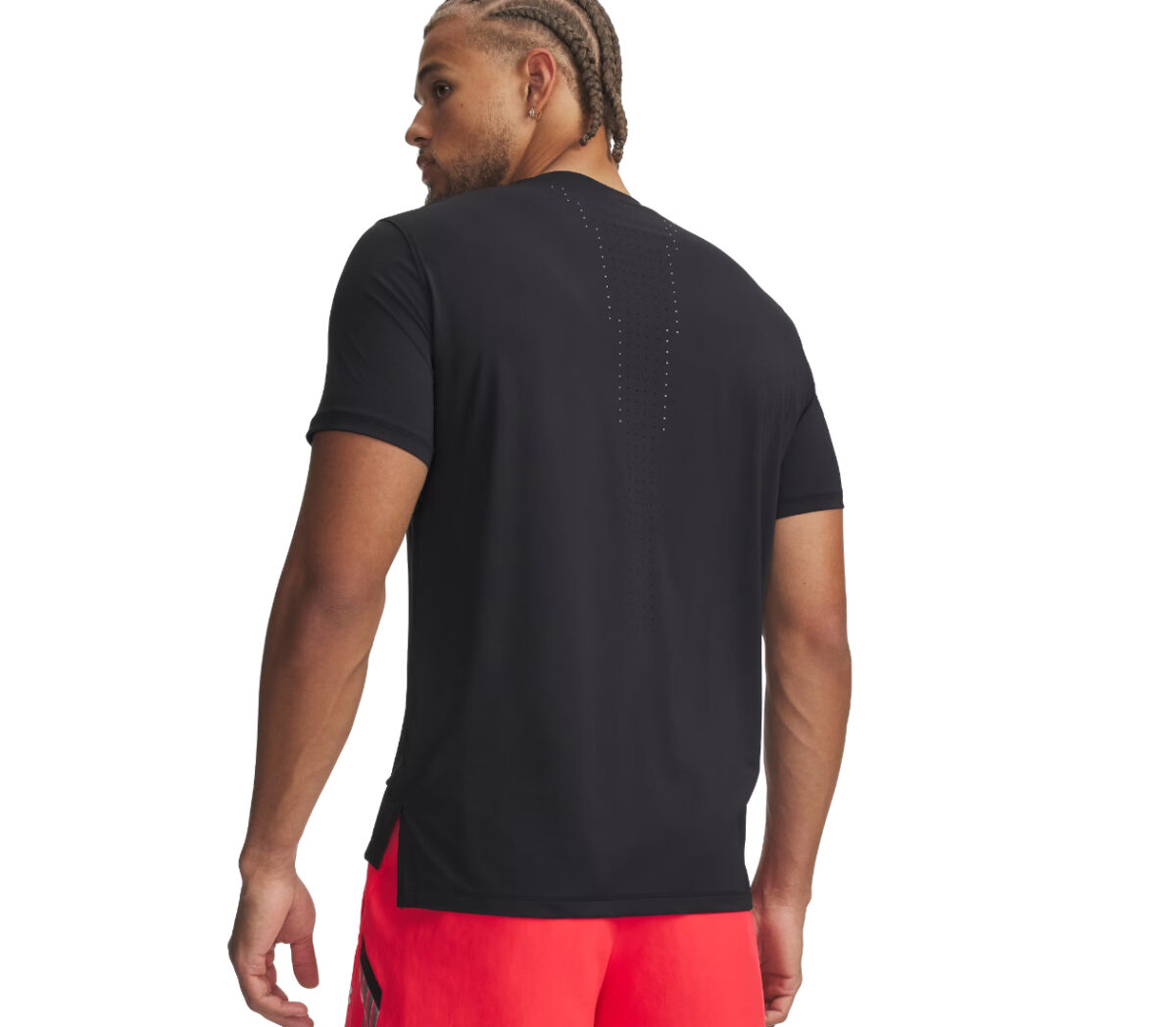 Dietro T-shirt  Under Armour Velociti Pro Shortsleeve uomo nera