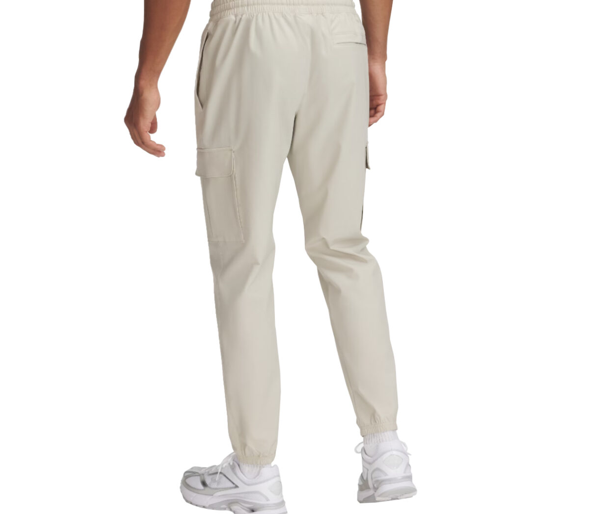 Dietro Pantaloni Under Armour Vibe Woven Cargo Pants uomo beige