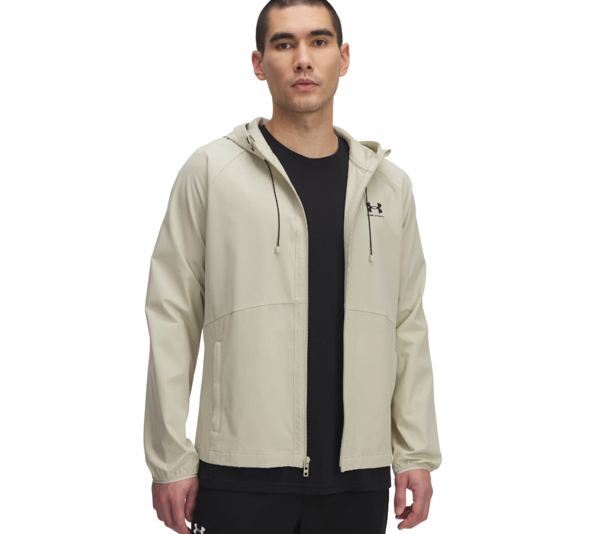 Giacca Under Armour Vibe Woven Jacket uomo beige