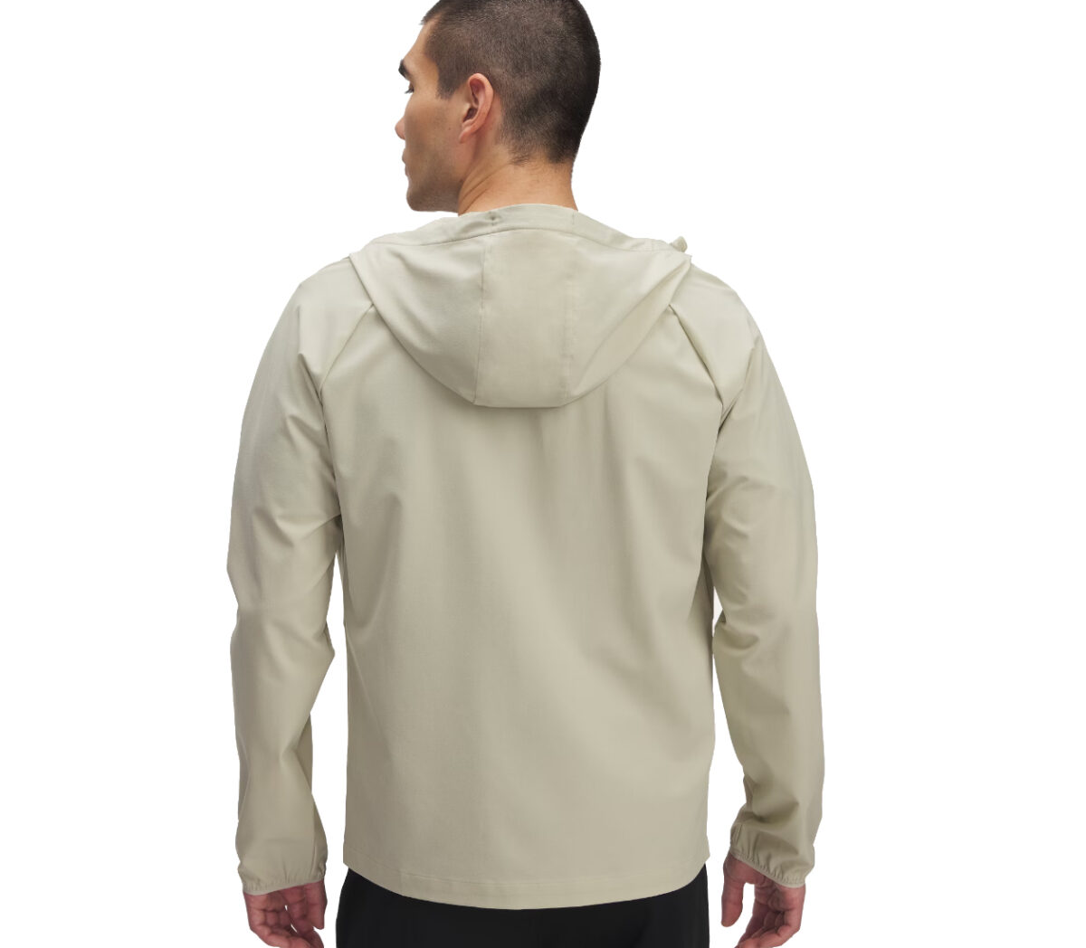 Dietro Giacca Under Armour Vibe Woven Jacket uomo beige