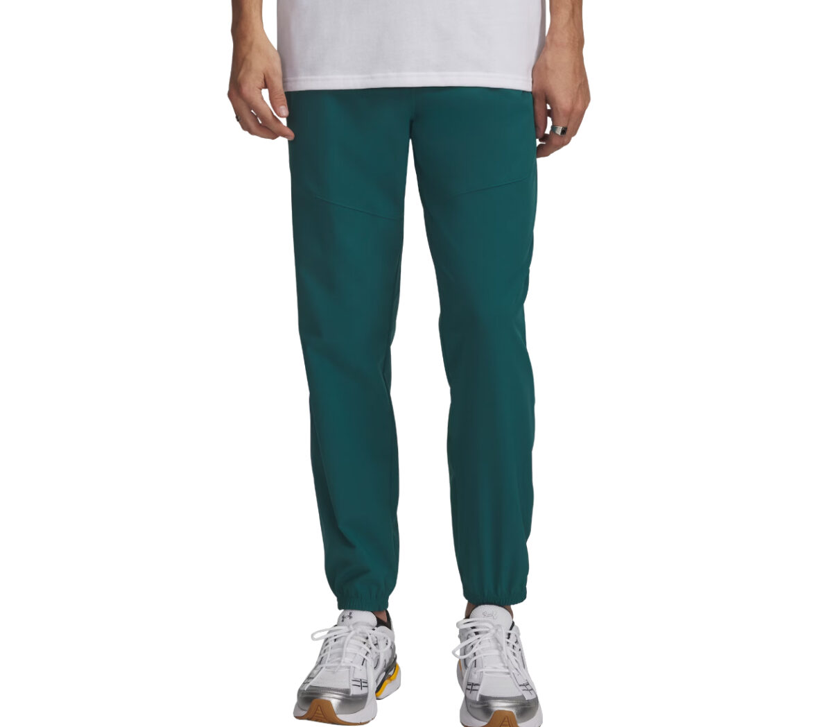 Pantaloni Under Armour Vibe Woven Jogger uomo verde bosco