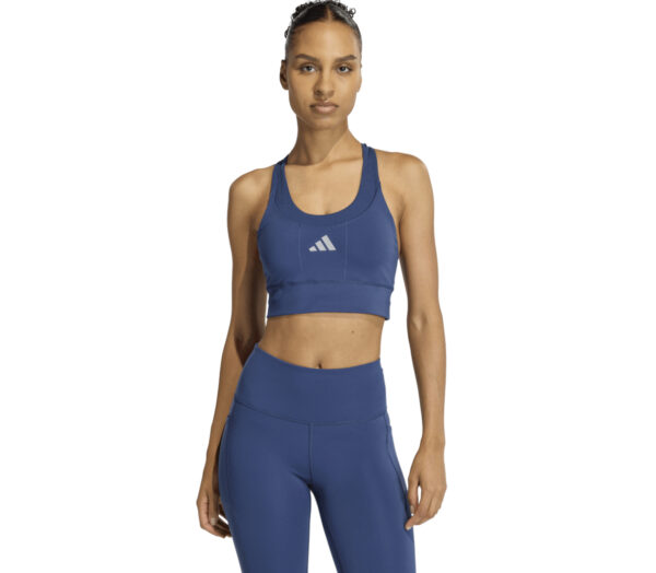 Reggiseno sportivo  Adidas adi365 PKT donna indaco