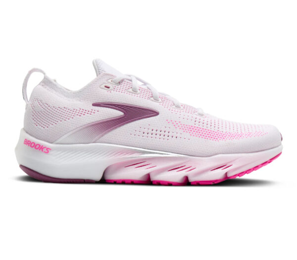 Scarpa Brooks Glycerin Flex donna Bianco Rosa Cyber Argyle