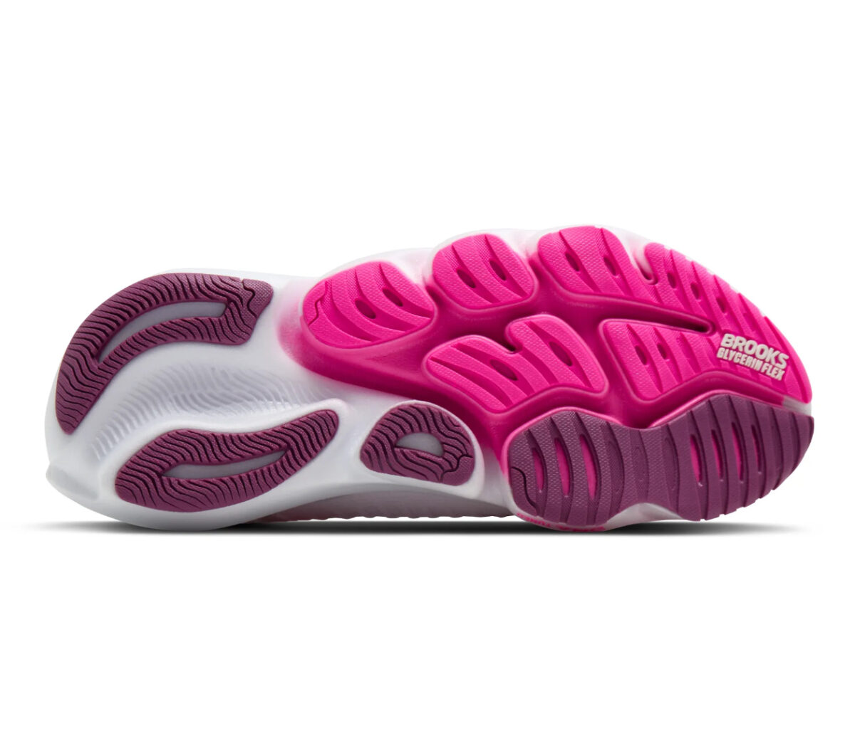 Suola Scarpa Brooks Glycerin Flex donna Bianco Rosa Cyber Argyle