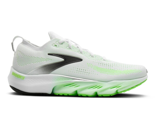Scarpa Brooks Glycerin Flex uomo White Green Gecko Phantom