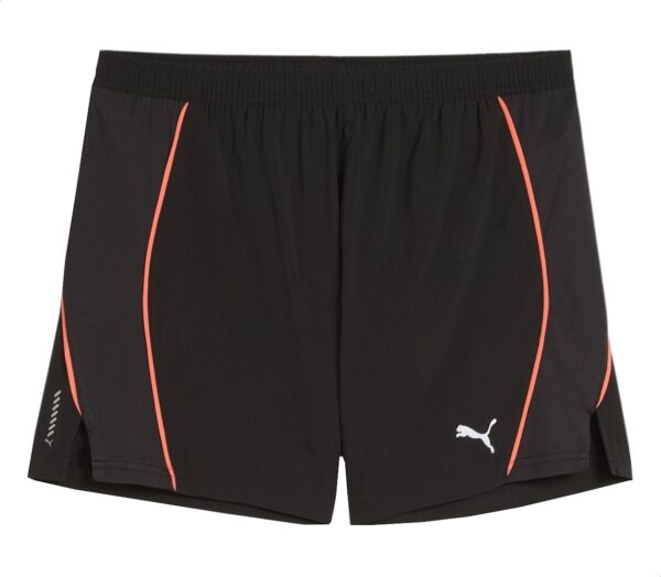 Short Puma Run Fav Velocity 5” Short uomo nera arancione