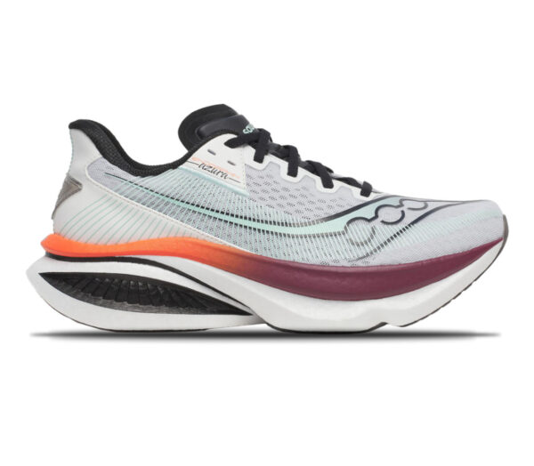 Scarpa Saucony Endorphin Azura uomo grigia arancione