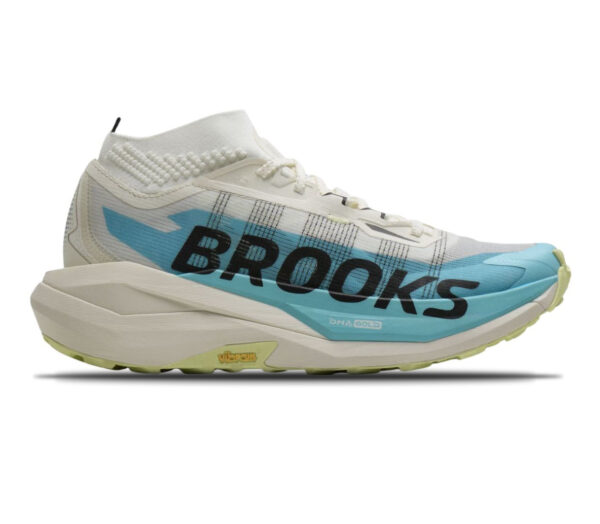 Scarpa Brooks Cascadia Elite unisex gialla celeste