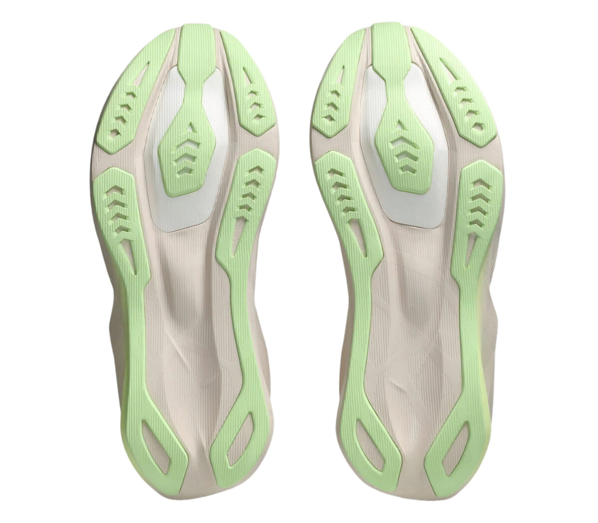 Suola Scarpa Asics Novablast 6 donna beige verde