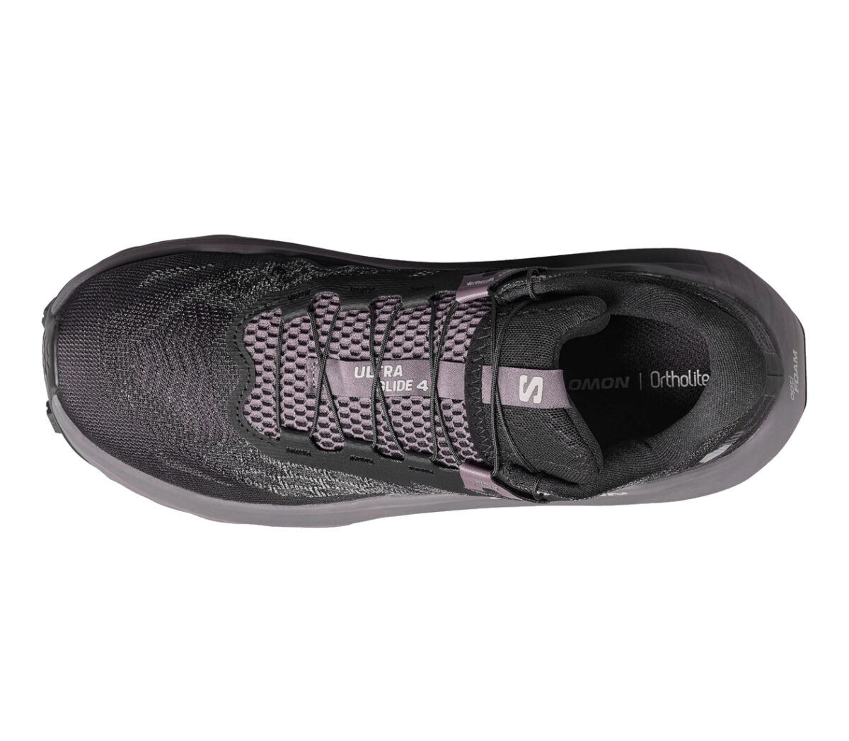 Tomaia Scarpa Salomon Ultra Glide 4 uomo nera grigia