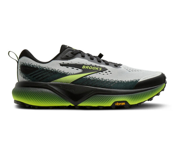 Scarpa Brooks Cascadia 20 uomo grigia nera verde