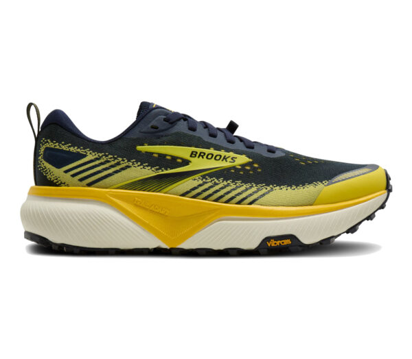 Scarpa Brooks Cascadia 20 uomo nera gialla