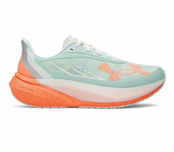 Scarpa Under Armour Velociti Distance donna turchese arancione